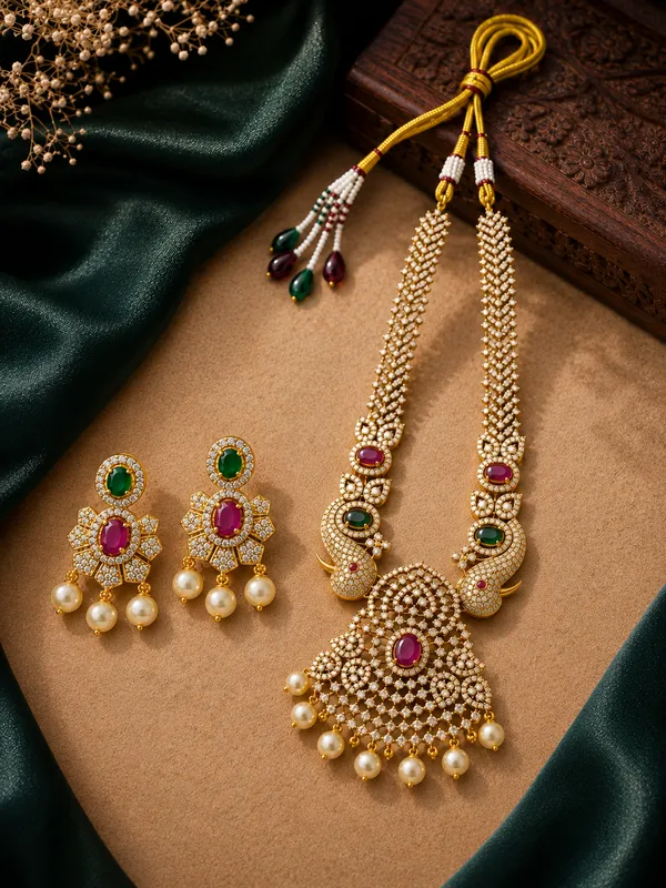 Ameera_Emerald_Royale_Ruby_Green_set