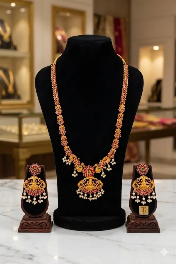 Antique_Lakshmi_Long_Necklace_Set