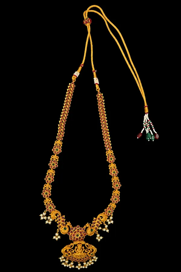 Antique_Lakshmi_Long_Necklace_Set