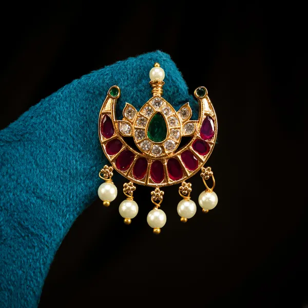 Ruby_Green_Brass_Premium_Studs