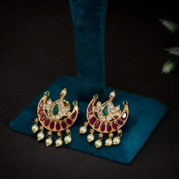 Ruby_Green_Brass_Premium_Studs