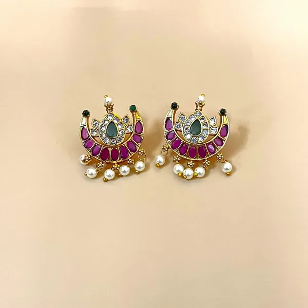 Ruby_Green_Brass_Premium_Studs