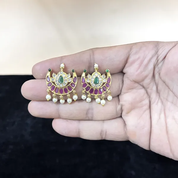 Ruby_Green_Brass_Premium_Studs
