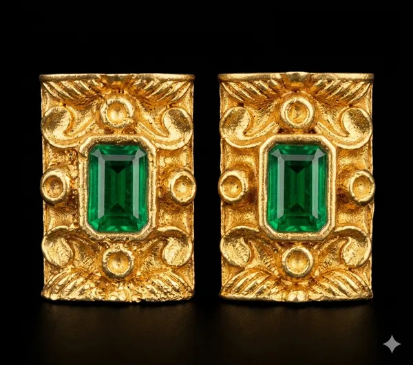 Ruby_Green_Mosaic_Necklace_Set