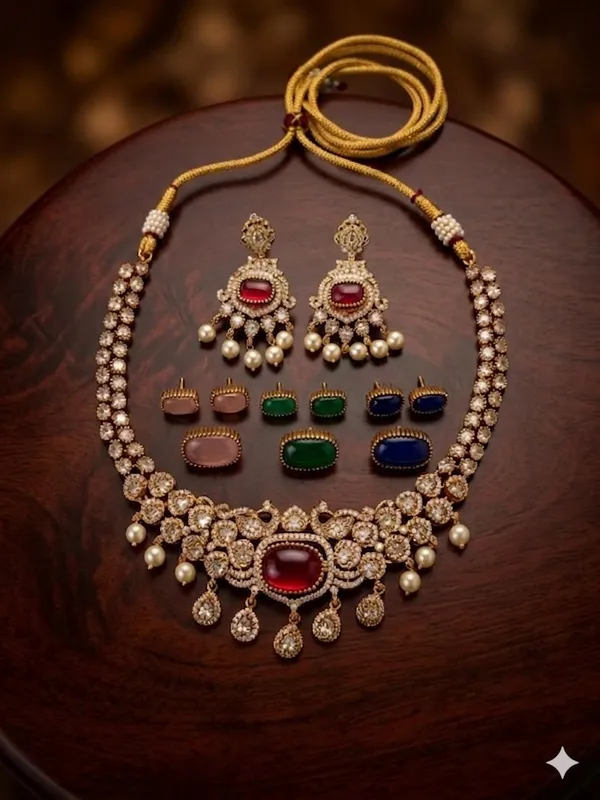 CZ_Changeble_Necklace_Set