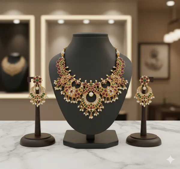 The_Rajwada_Chand-Vilas_Necklace_Set