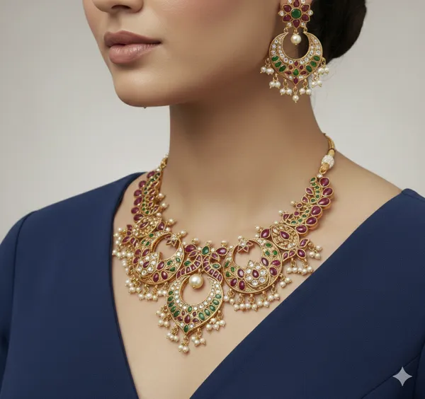 The_Rajwada_Chand-Vilas_Necklace_Set
