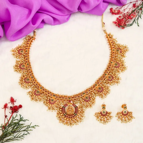 Chandrika_Antique_Long_Necklace_Set