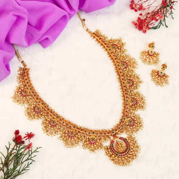 Chandrika_Antique_Long_Necklace_Set