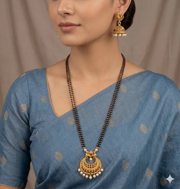 Chandrika_Pearl_Long_Mangalsutra_Set