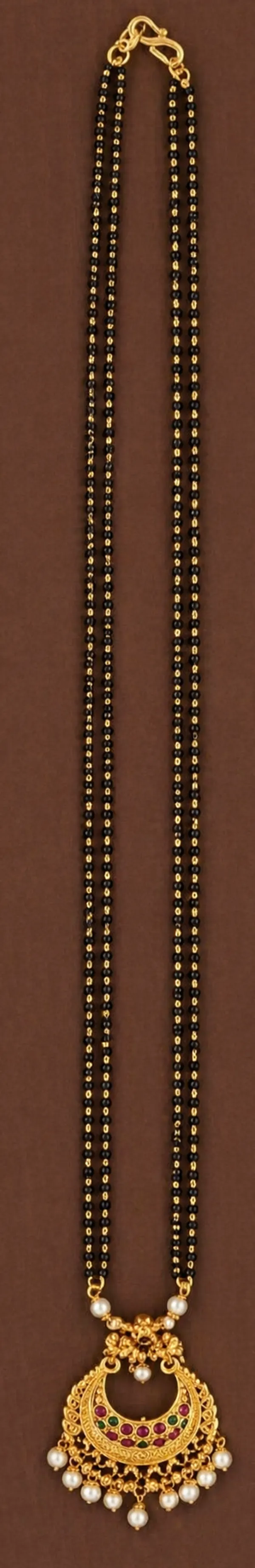 Chandrika_Pearl_Long_Mangalsutra_Set