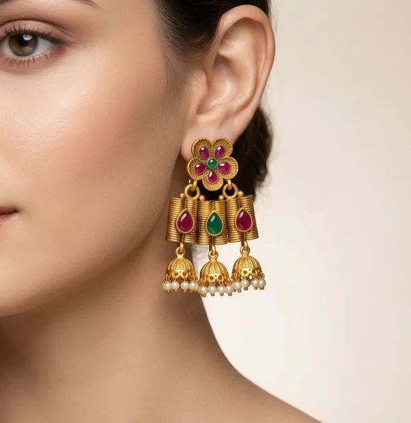 Rajsi_Ruby_Green_Jhumka