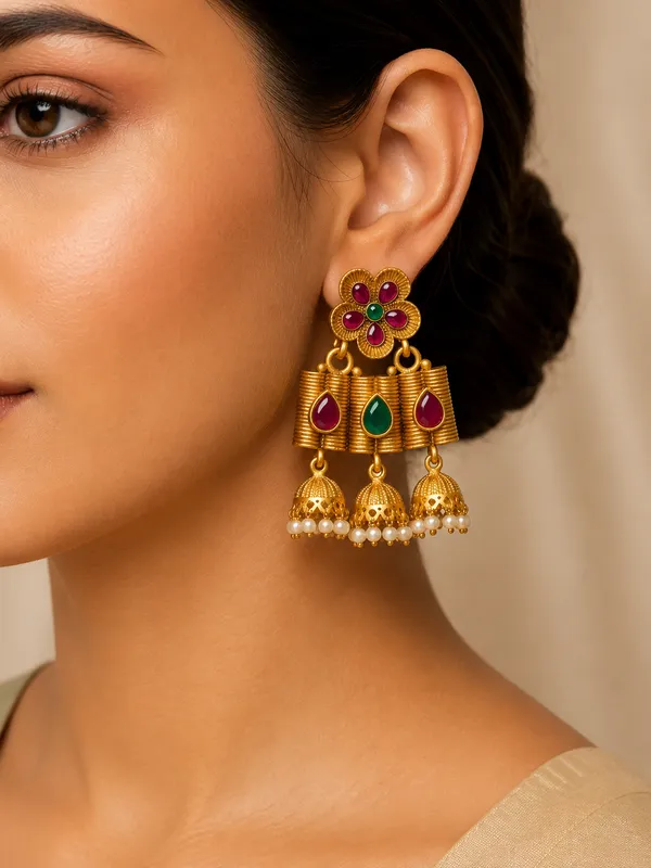 Rajsi_Ruby_Green_Jhumka