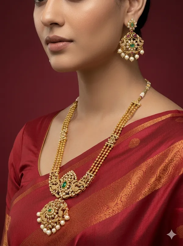 Gold_Plated_Bridal_Necklace_Set