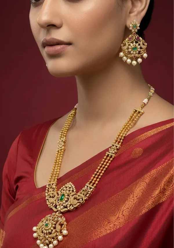 Gold_Plated_Bridal_Necklace_Set