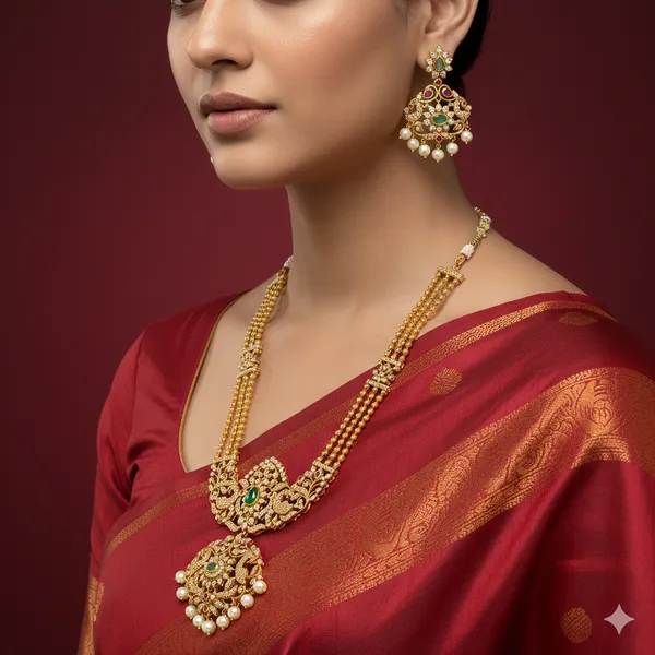 Gold_Plated_Bridal_Necklace_Set