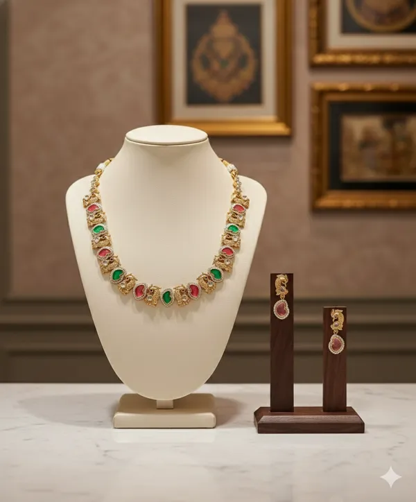 Ruby_Green_Paisley_Royale_Necklace_Set