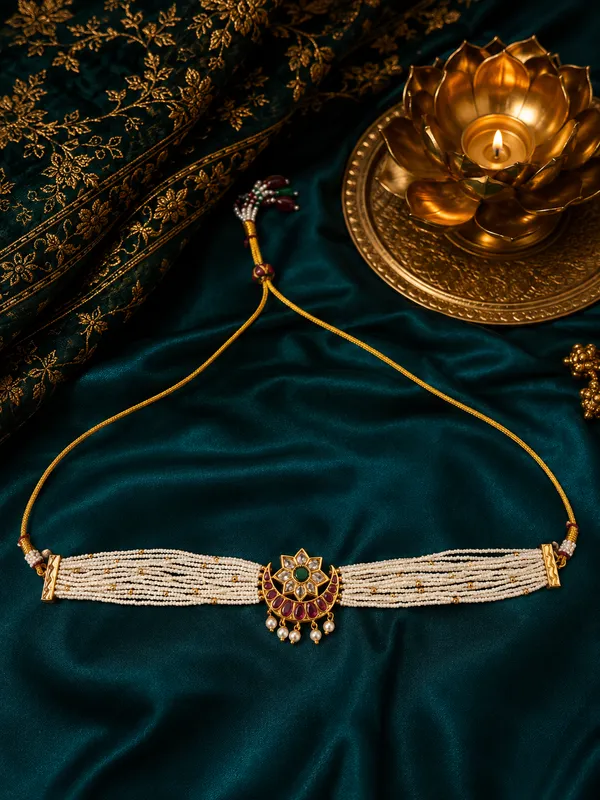 Padmika_Pearl_Choker_Set