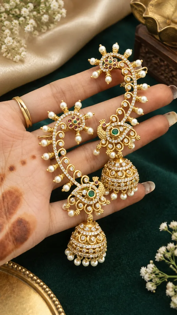 Gaurika_Jhumka_Earrings