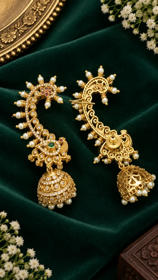 Gaurika_Jhumka_Earrings