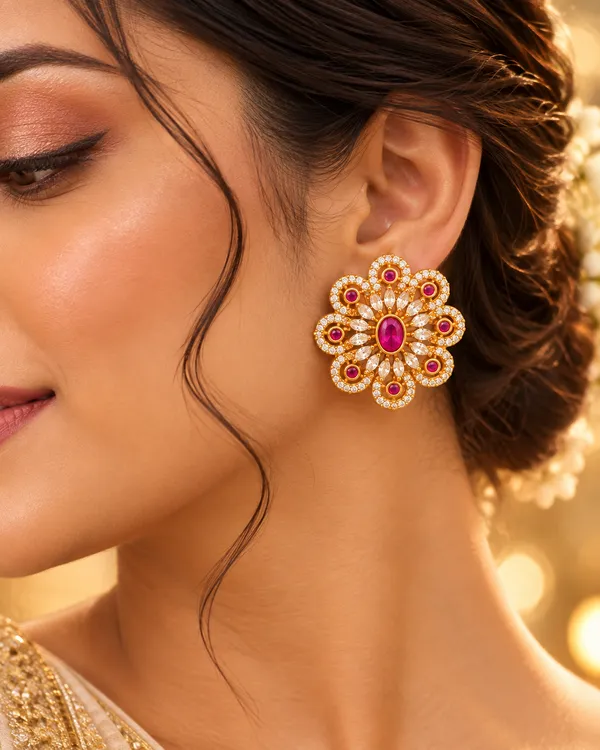 Gulrani_Ruby_Studs