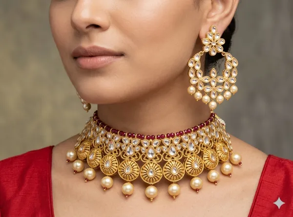 Chandrika_Pearl_Choker_Set