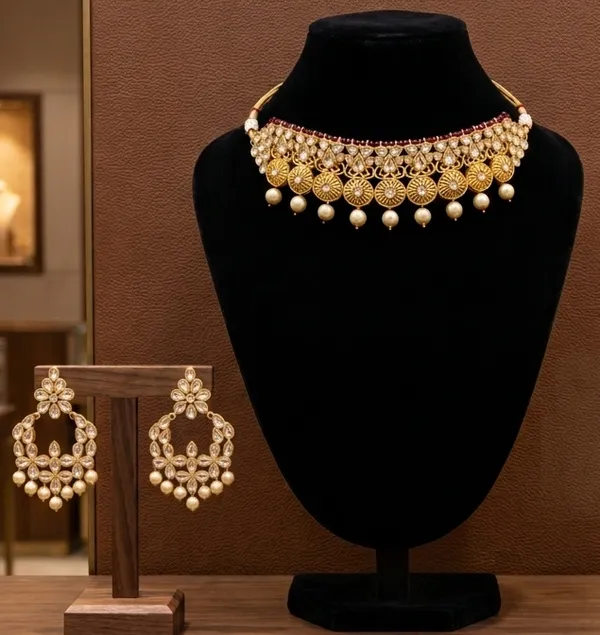 Chandrika_Pearl_Choker_Set