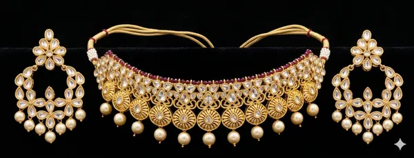 Chandrika_Pearl_Choker_Set