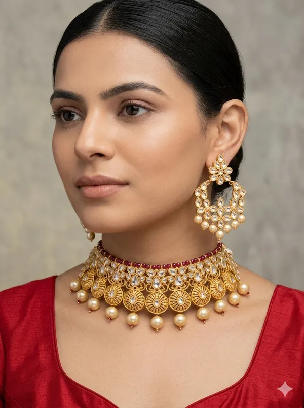 Chandrika_Pearl_Choker_Set