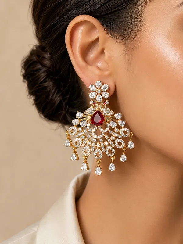 Changeable_Brass_Premium_Earring_For_Women