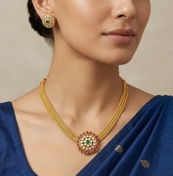 Flower_pendant_Set