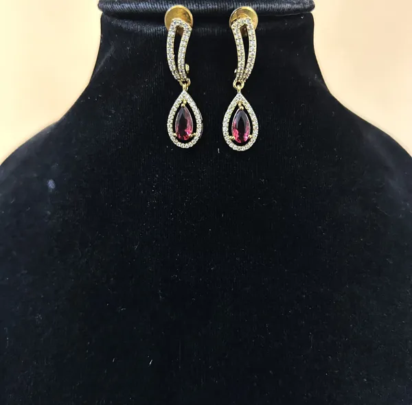 Ruby_Premium_Cz_Jewelry_Earrings