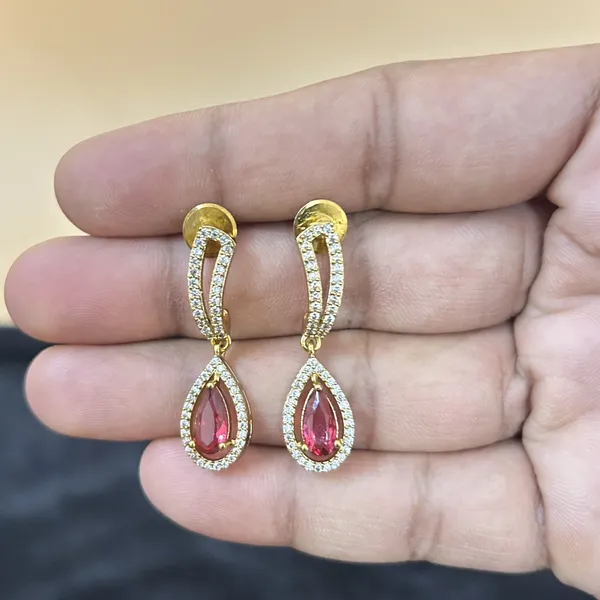 Ruby_Premium_Cz_Jewelry_Earrings