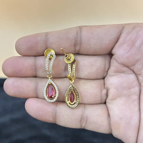 Ruby_Premium_Cz_Jewelry_Earrings