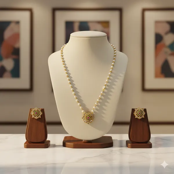 Elegant_Gold_Plated_Pendant_Set