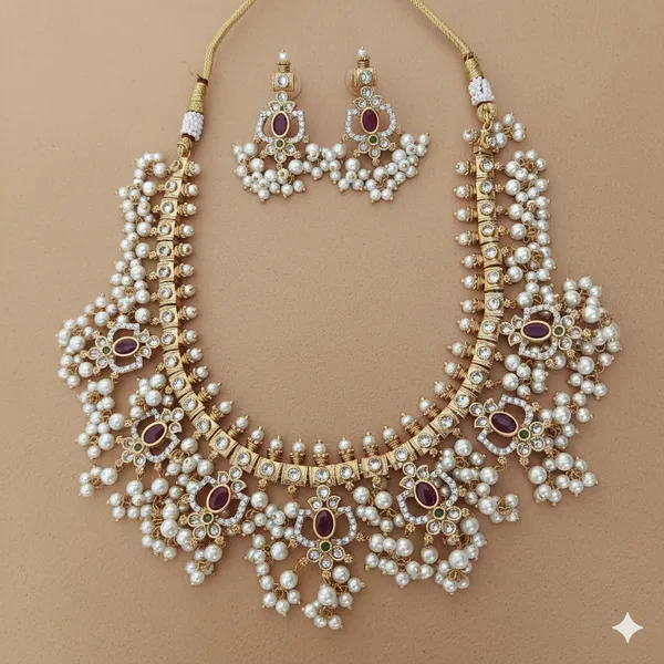 Luxury_Antique_Heavy_Guttapuslu_Necklace_Set