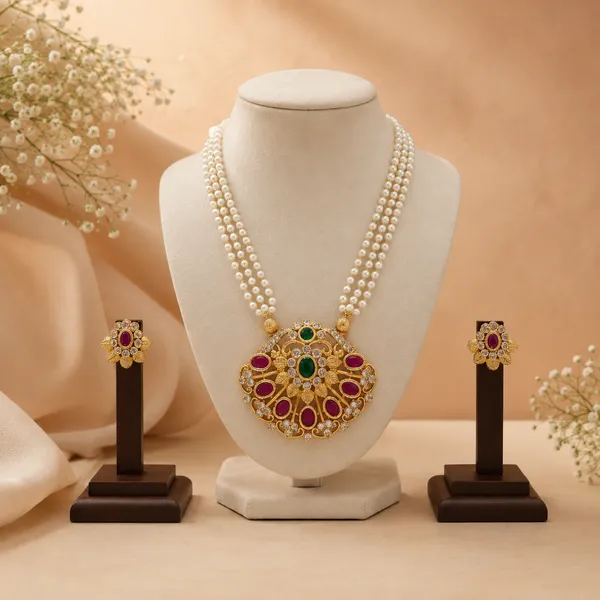 Kamalika_Pearl_Pendnt_Set