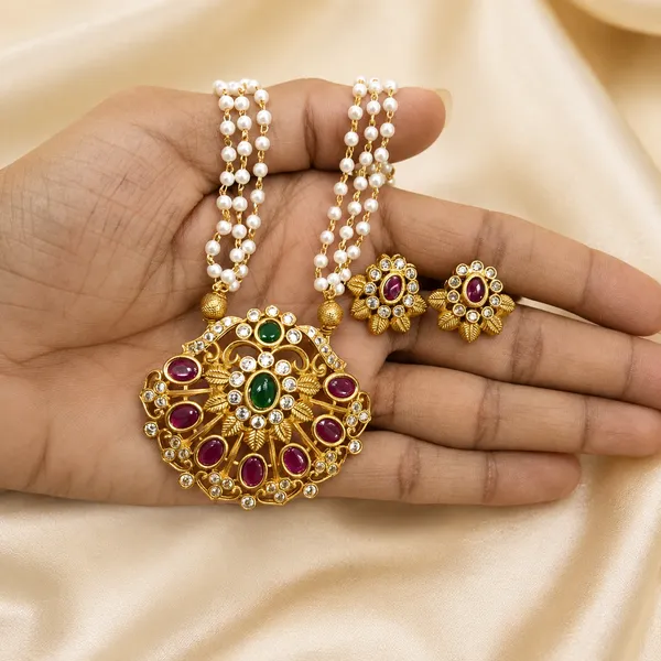 Kamalika_Pearl_Pendnt_Set