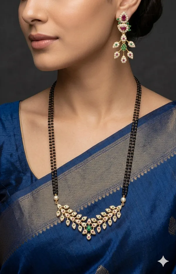 Vanya_Leaf_Elegance_Long_Mangalsutra_Set