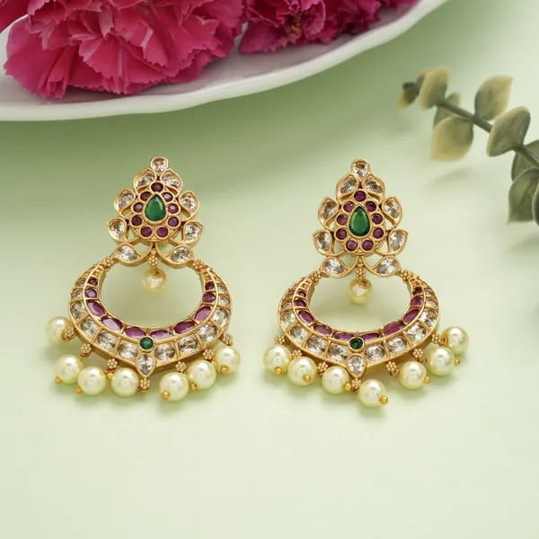 Jadau_Chandbali_Earring_Set
