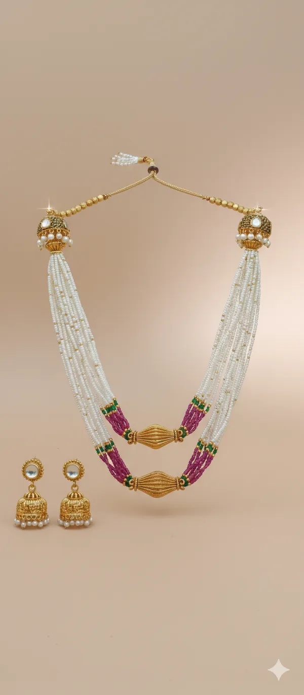 Maharani_Heirloom_Pearl_Necklace_Mala_Set