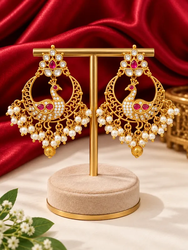 Mayura_Ruby_Chandbali_Earrings