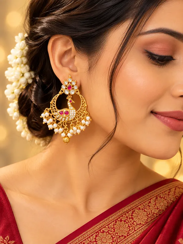 Mayura_Ruby_Chandbali_Earrings
