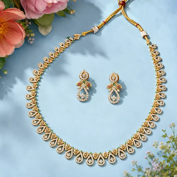 Meher_Leaf_Elegance_Ruby_Green_Set