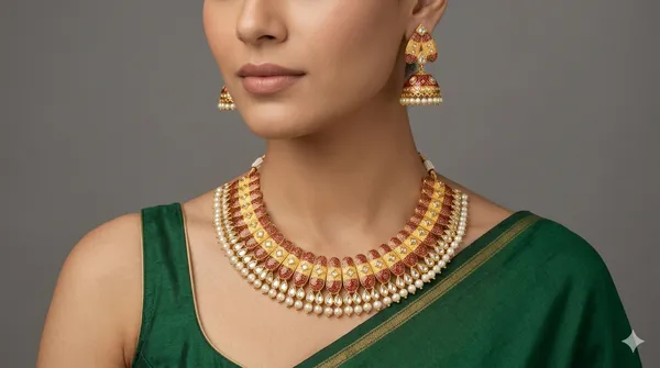 Rajwadi_Gold_Choker