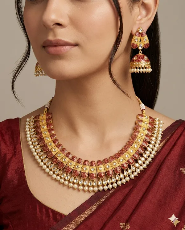 Rajwadi_Gold_Choker