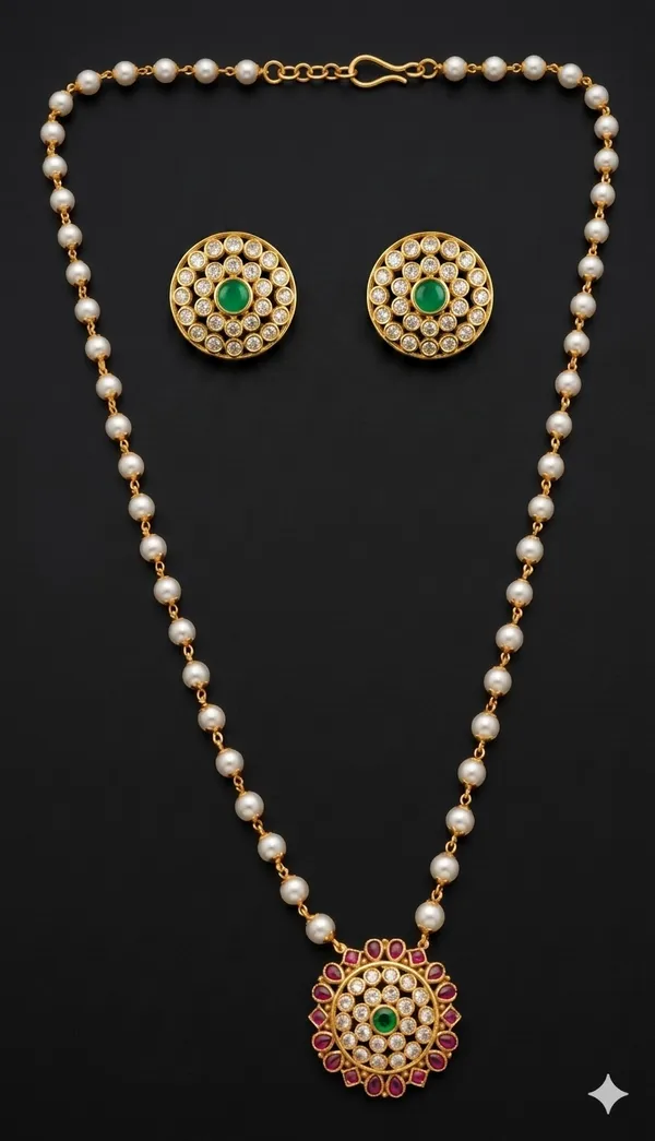 Panna_Vritta_Pearl_Pendant_Set