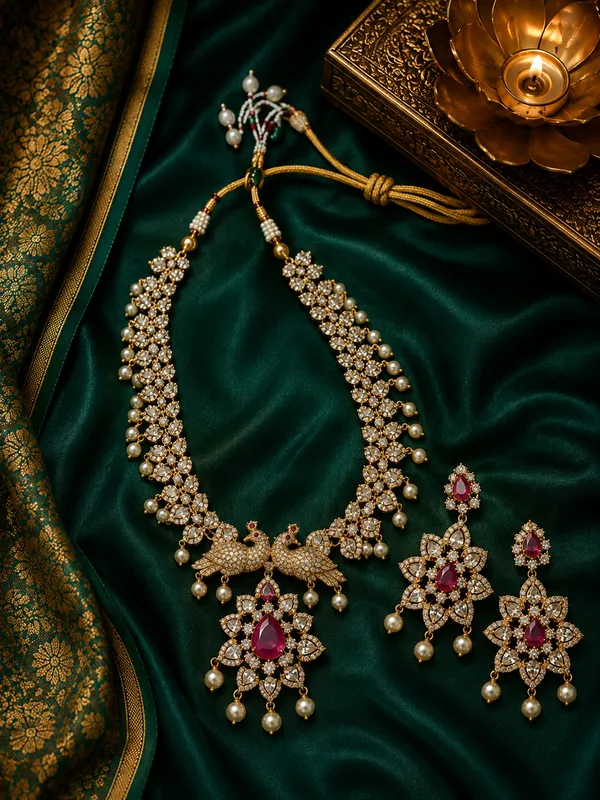 Peacock_Royale_Pearl_Ruby_Set