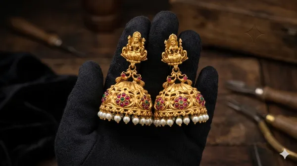South_Indian_Lakshmi_Jhumka