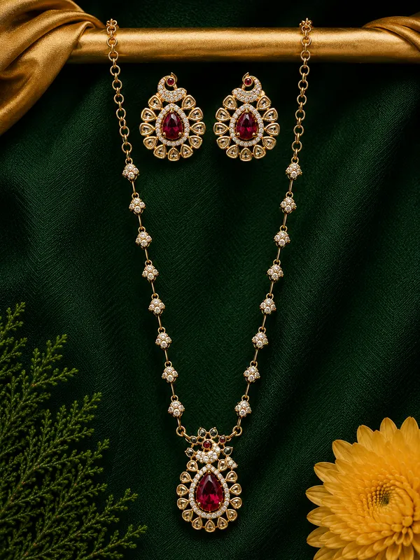 Ruby_Blossom_Necklace_Set